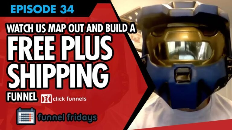 Watch As We Map Out And Build A “Free Plus Shipping” Funnel For Our “Funnel Hacker’s Cookbook”.