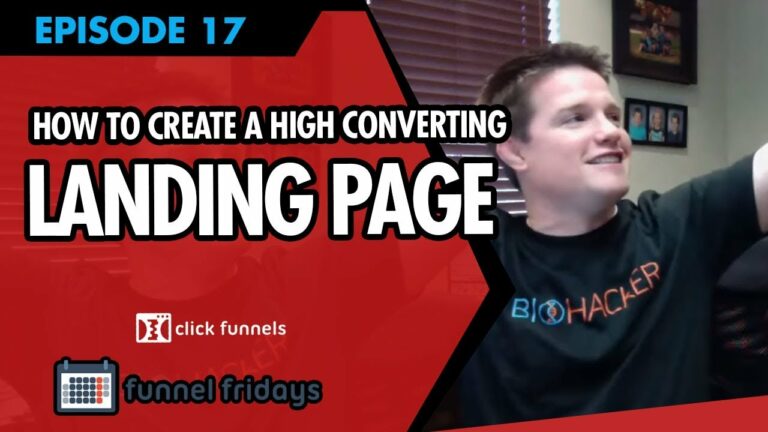 How To Create A High Converting Landing Page - Watch Us Demo This Sales Funnel Software