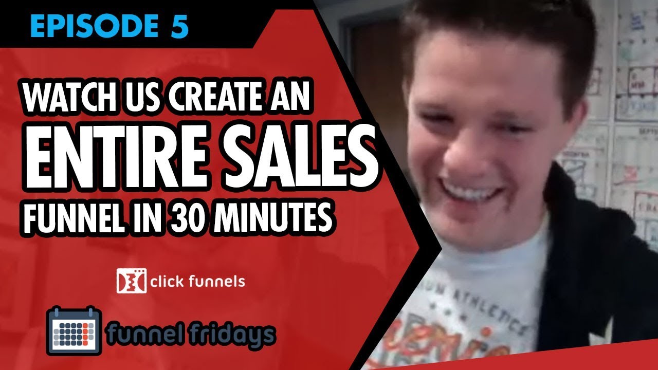 Watch us Create An ENTIRE Sales Funnel For The Human Charger In Less Than 30 Minutes