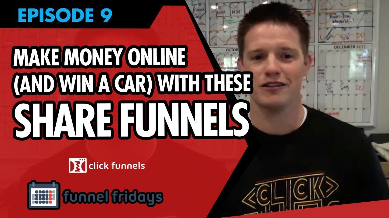 How To Make Money Online In 2018 (and win a car) with these Share Funnels
