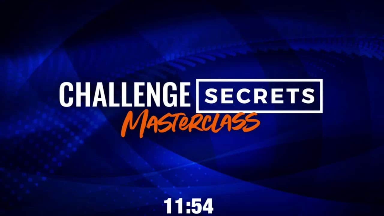 Challenge Secrets Masterclass Day 5 🔥