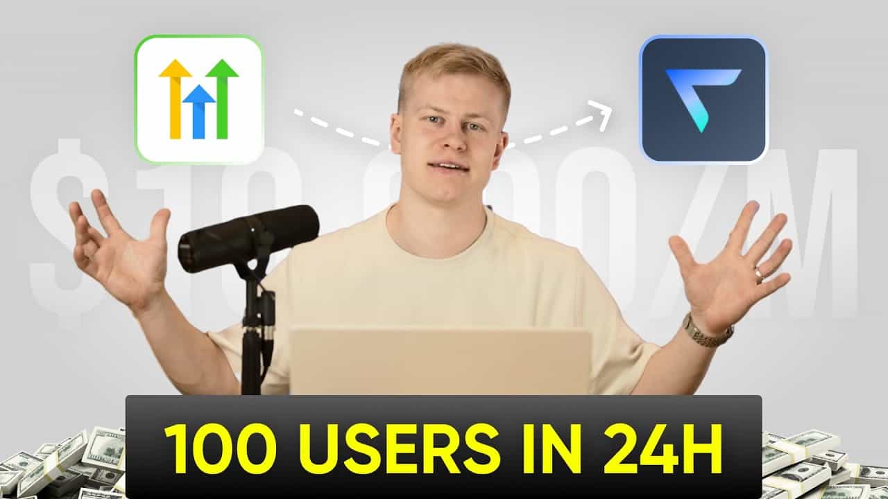 I Launched a Software and Got 100 Users in 24H