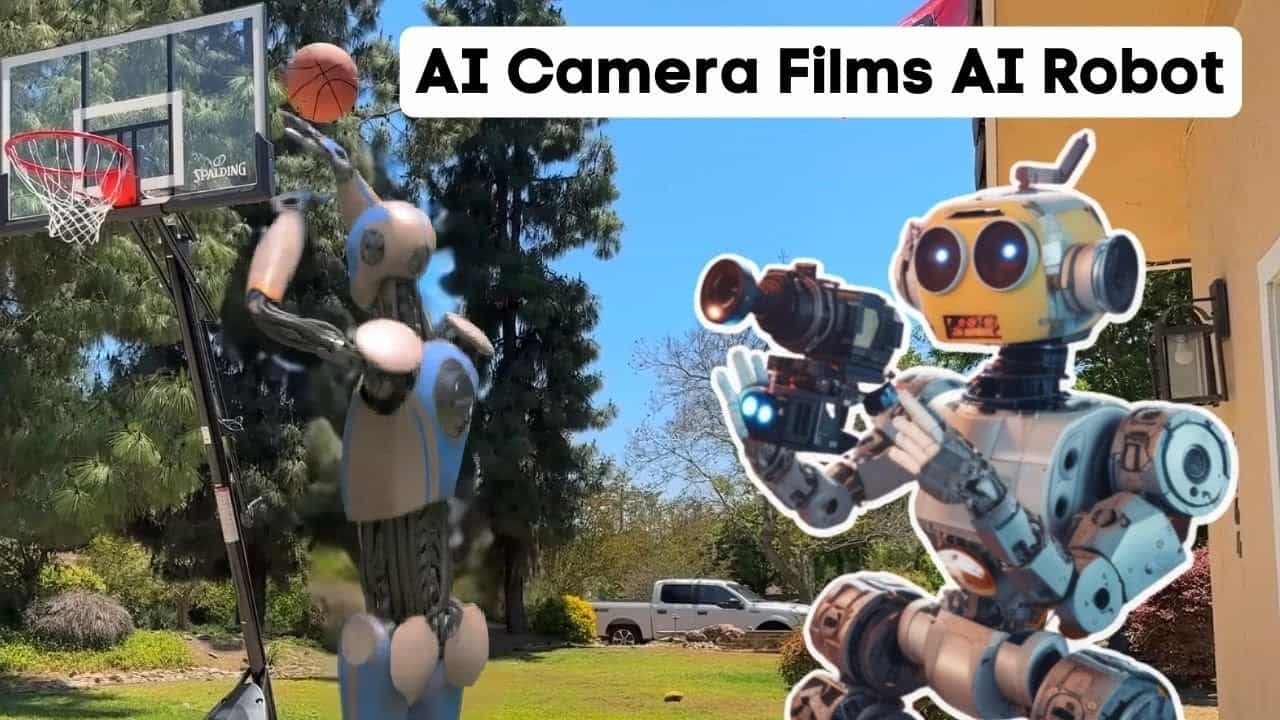 This AI Camera Filmed This AI Robot